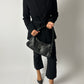 Leather shoulder bag | Black