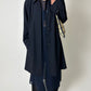 Raffia checked bag | Ecru / navy