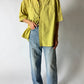 Oversized cotton shirt | Citrus