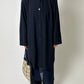Long Mac coat | Navy