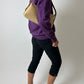 Croc embossed leather bag | Soft sand