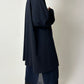 Long Mac coat | Navy