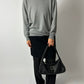 Silk Cashmere jumper | Grey