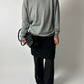 Silk Cashmere jumper | Grey