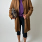 Wool v-neck sweater | Purple