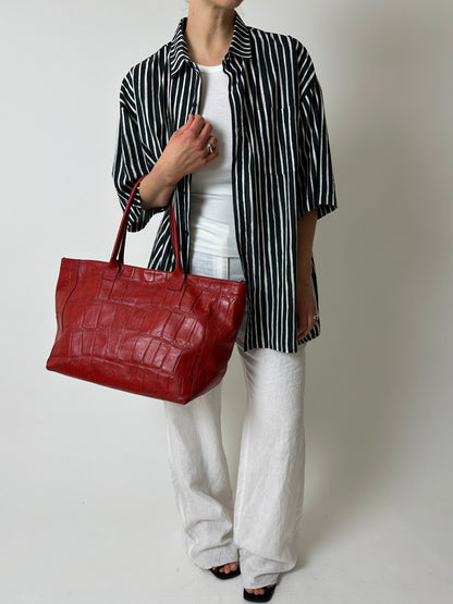 Marimekko striped shirt | Black / White