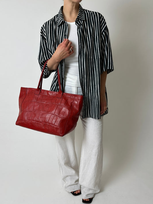 Marimekko striped shirt | Black / White