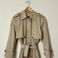 Long trench coat | Soft beige
