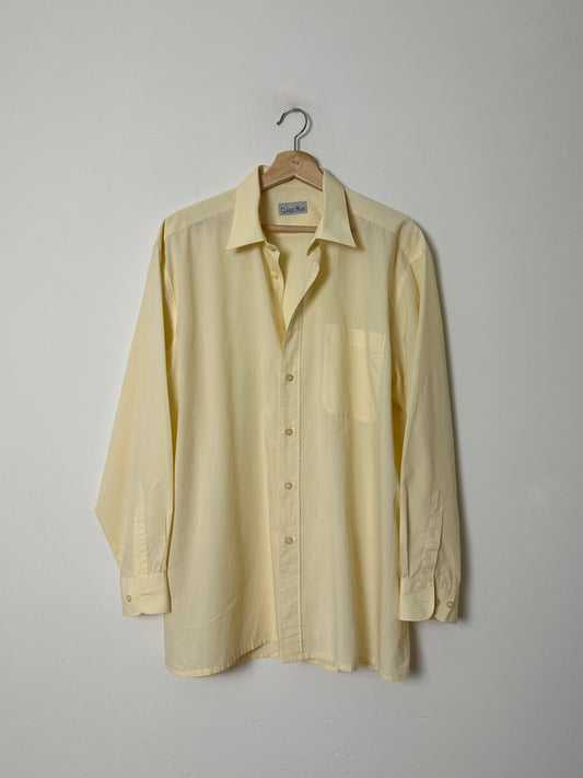Relaxed shirt | Butter yellow