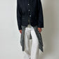 Linen blazer jacket | Black