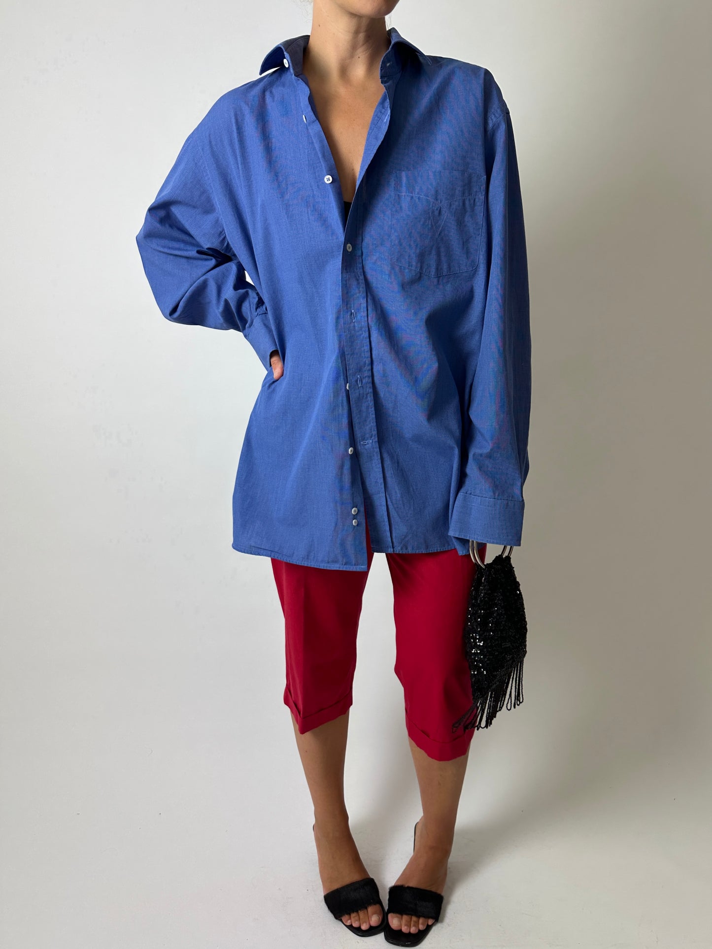Relaxed shirt | Blue
