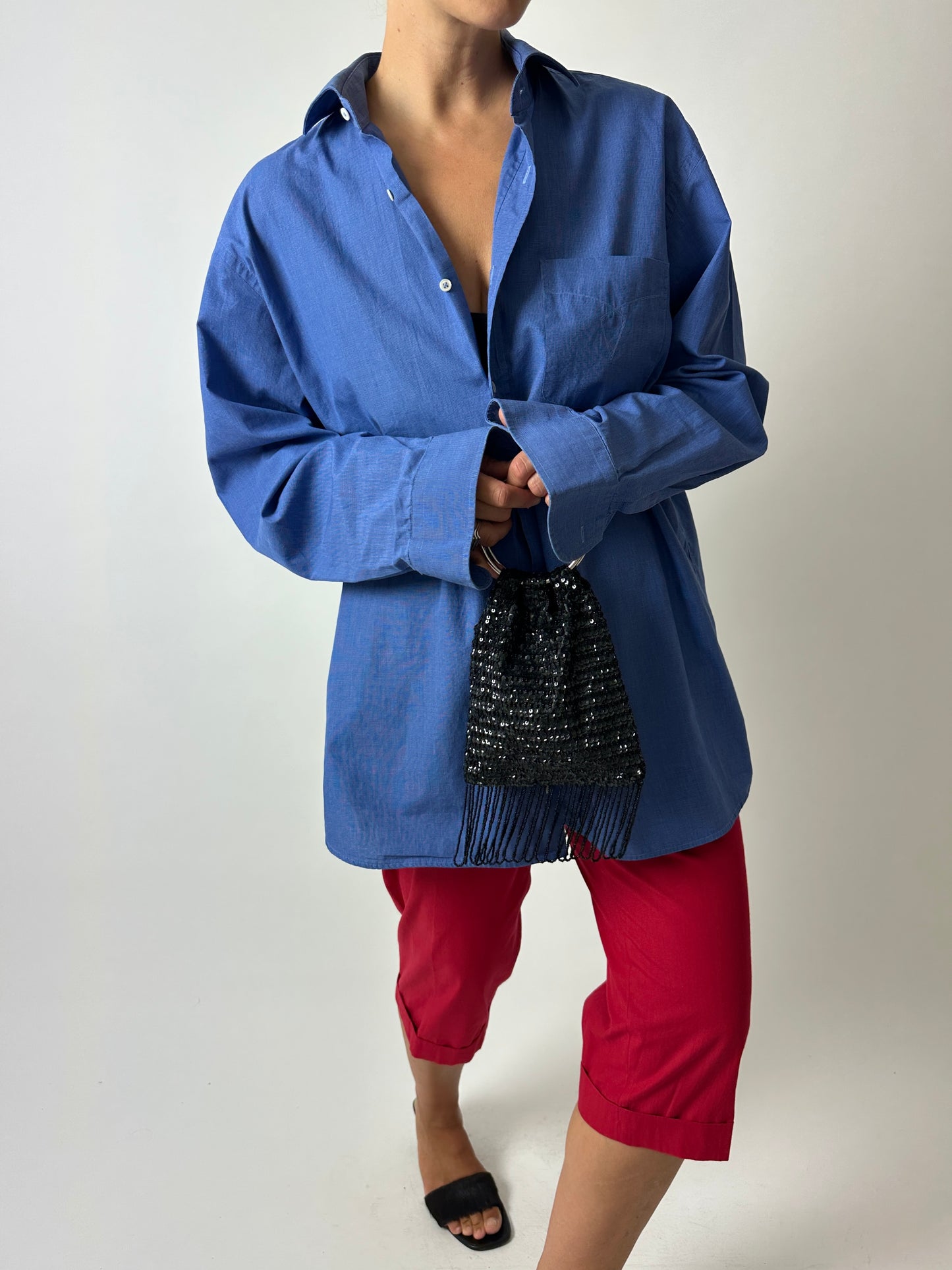 Relaxed shirt | Blue