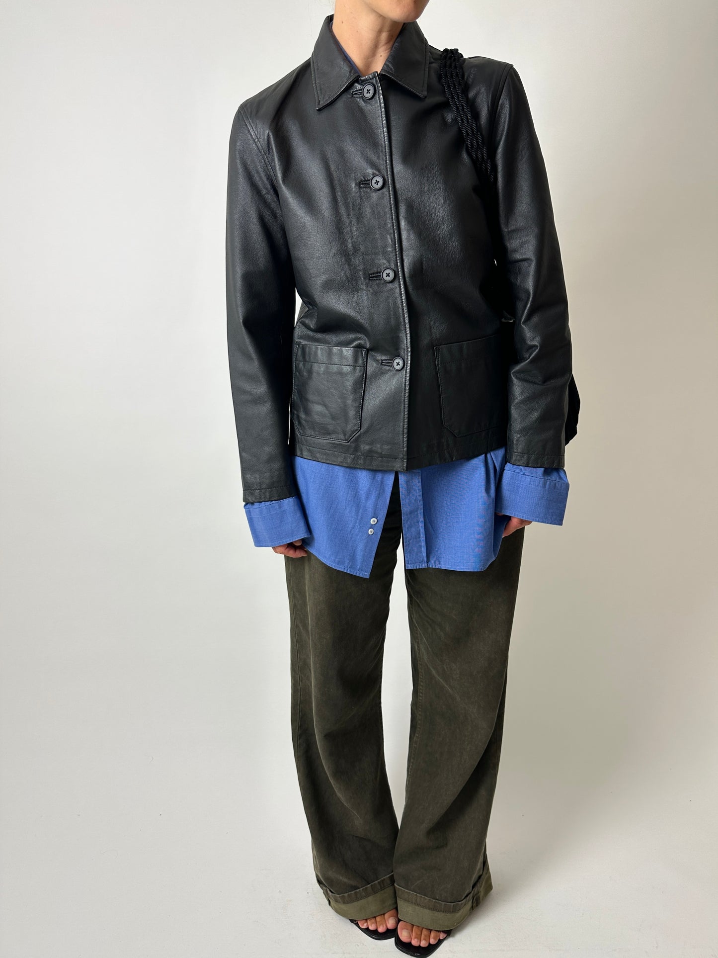 Leather jacket | Black