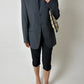Relaxed fit blazer | Slate blue