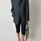 Relaxed fit blazer | Slate blue