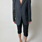 Relaxed fit blazer | Slate blue