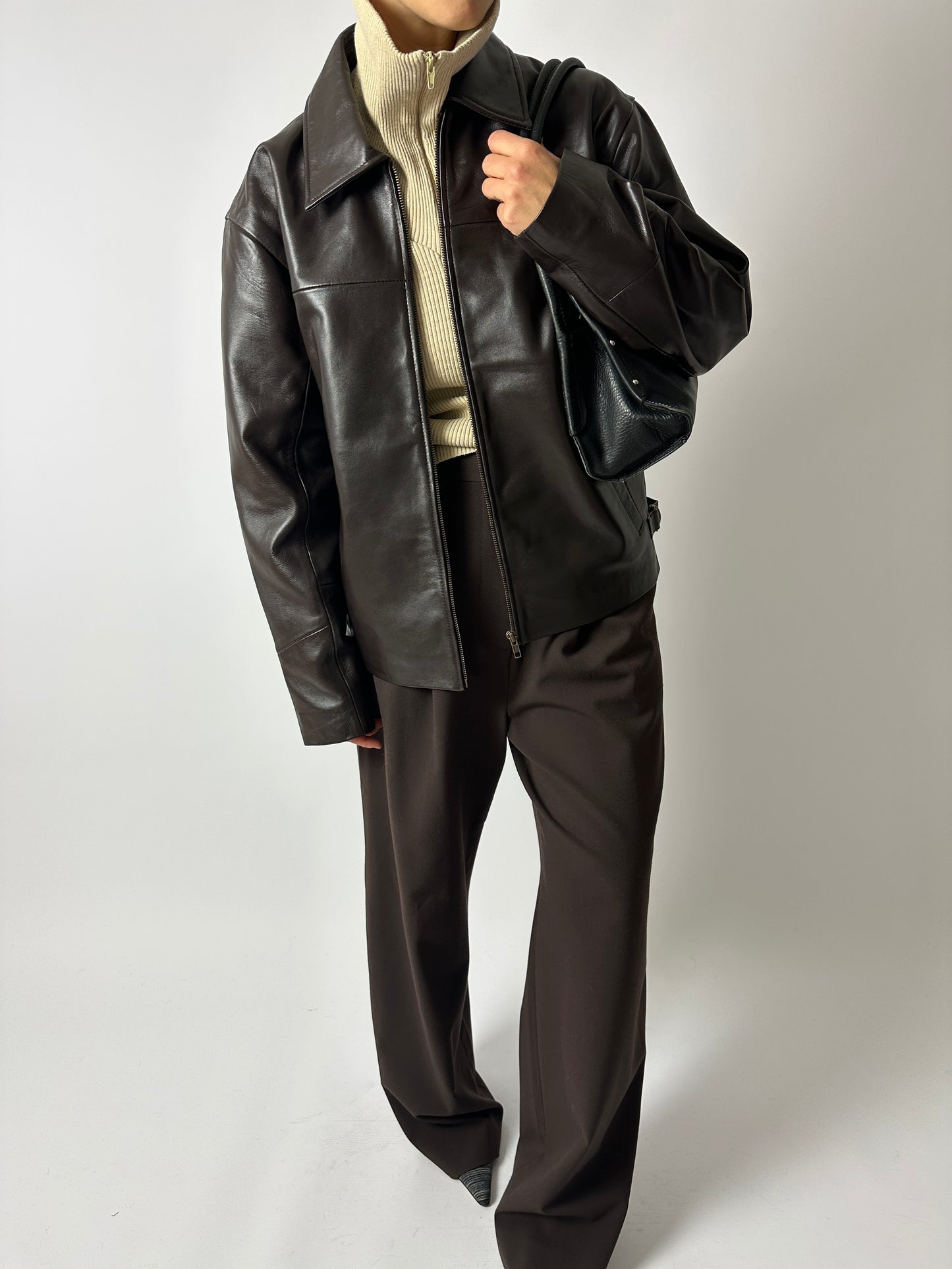 The Leather Jacket - handmade