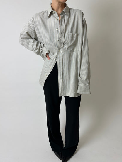 Striped shirt | Grey / White