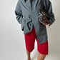 Relaxed fit striped shirt | Grey / White