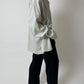 Striped shirt | Grey / White