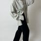 Striped shirt | Grey / White