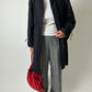 Wide leg trousers | Grey melee
