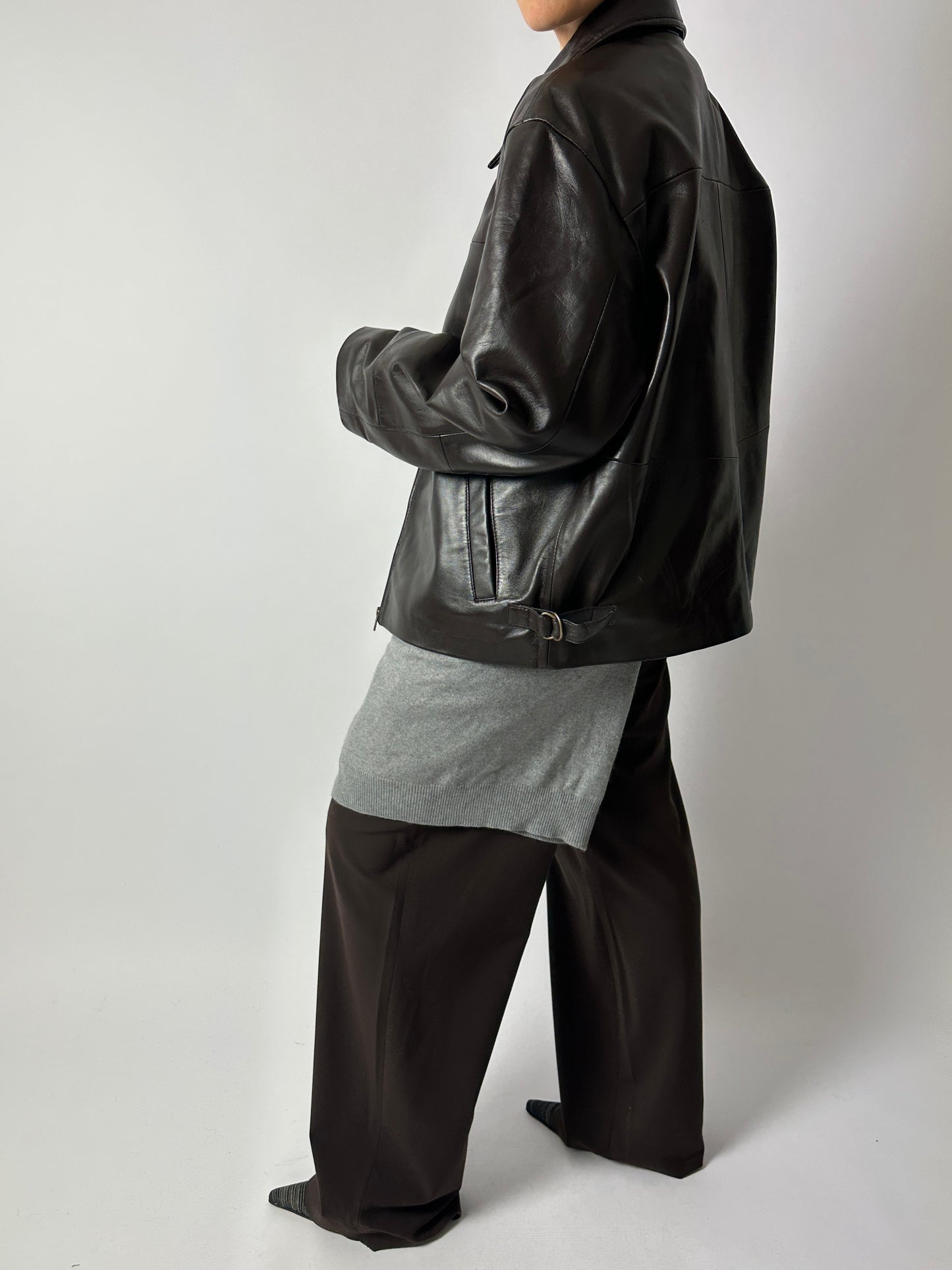 The Leather Jacket - handmade