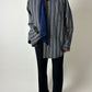 Sheer scarf | Navy
