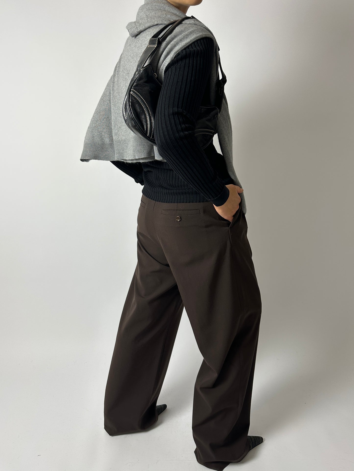 Silk Cashmere jumper | Grey