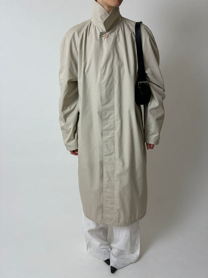 Long mac coat | Sand