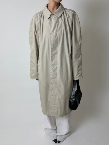Long mac coat | Sand