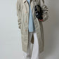 Long mac coat | Sand