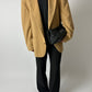 Oversized blazer | Camel