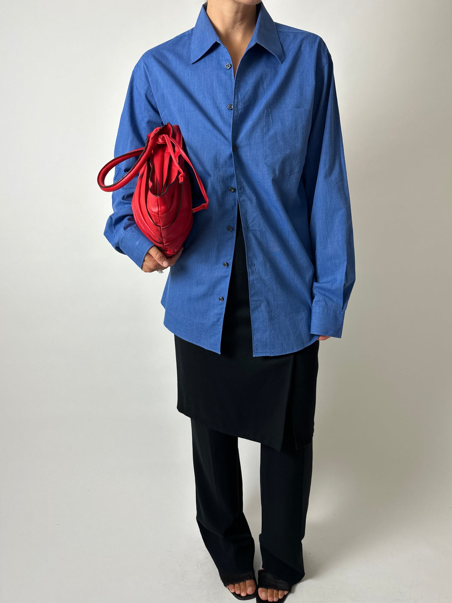 Relaxed shirt | Blue