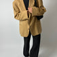 Oversized blazer | Camel