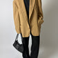 Oversized blazer | Camel