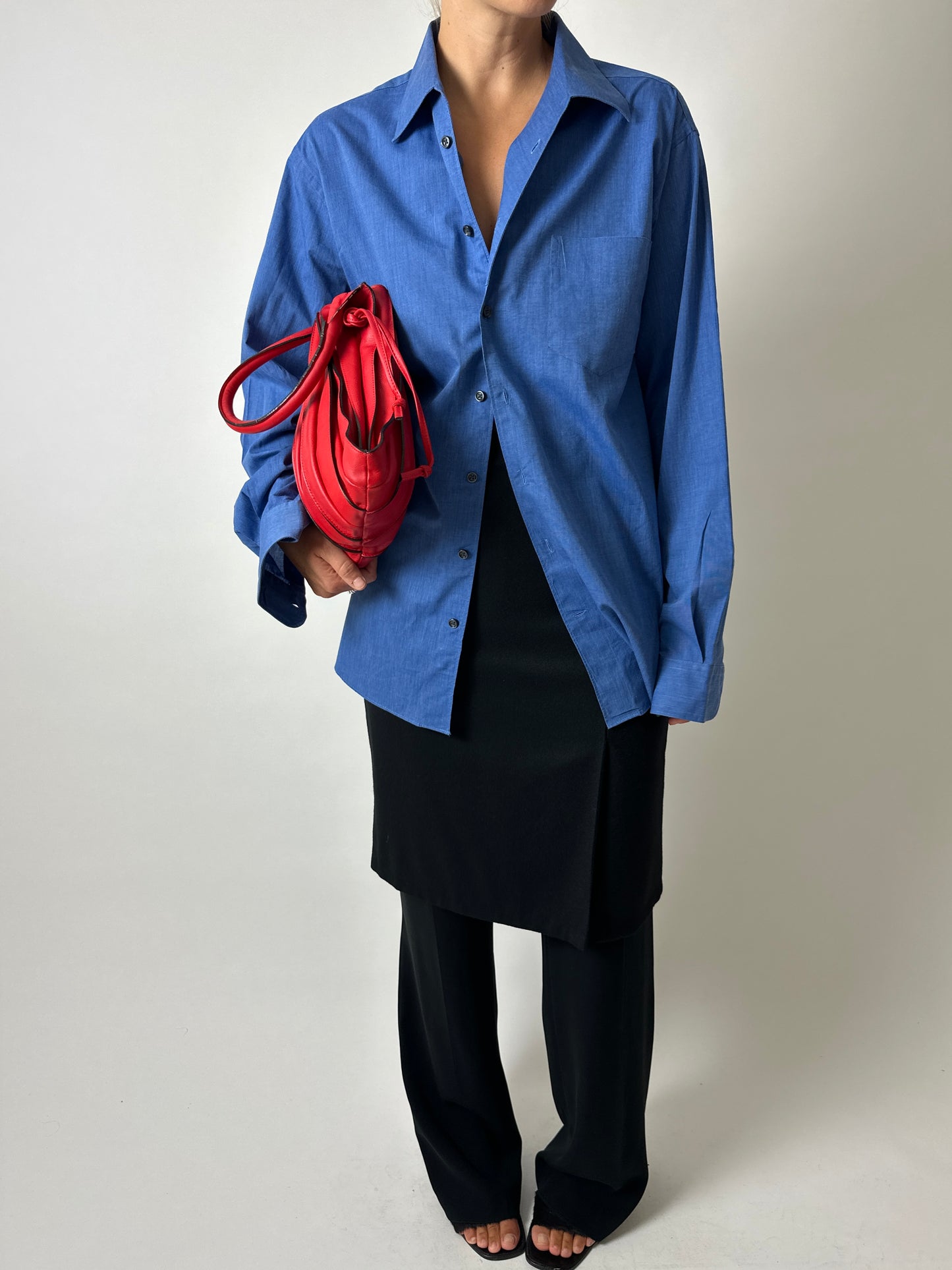 Relaxed shirt | Blue