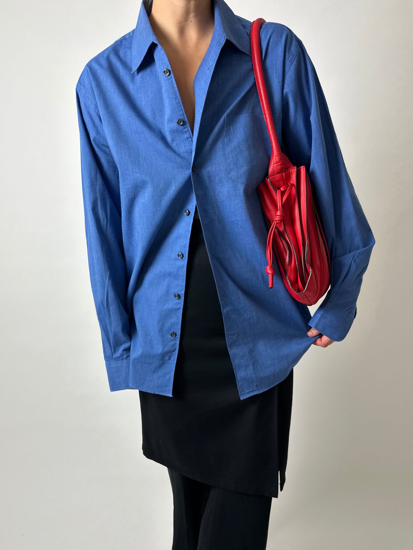 Relaxed shirt | Blue