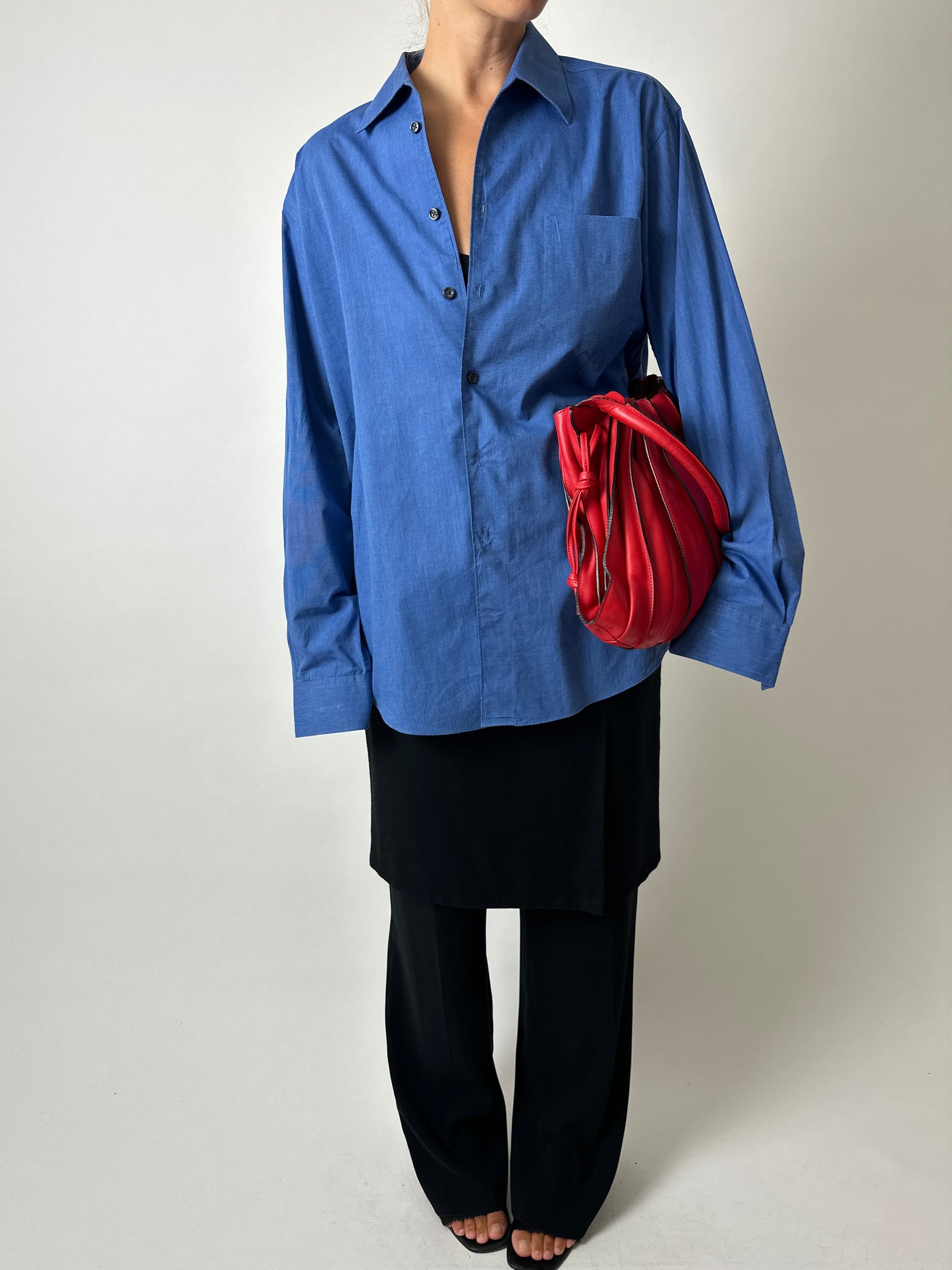 Relaxed shirt | Blue