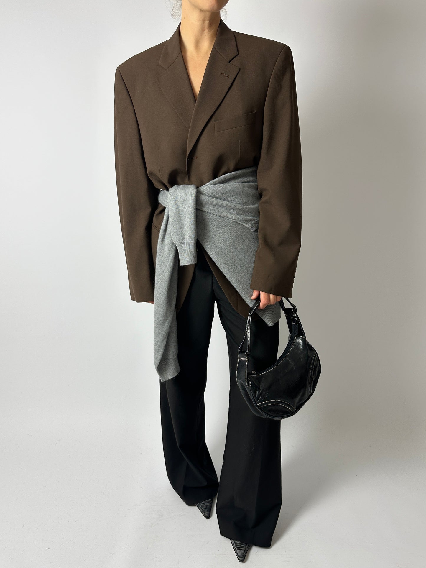 Silk Cashmere jumper | Grey