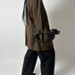 Relaxed blazer | Dark Brown