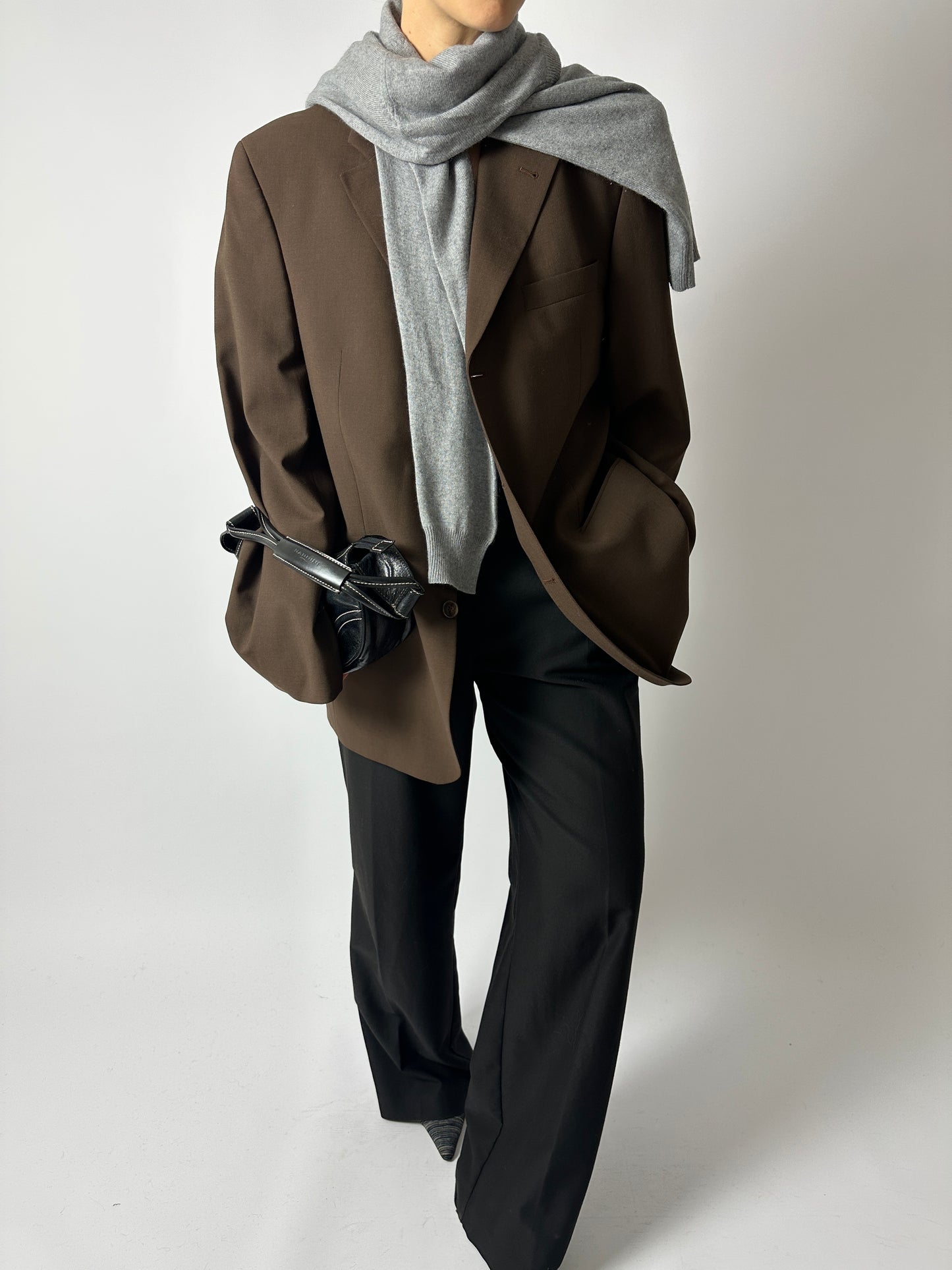 Silk Cashmere jumper | Grey