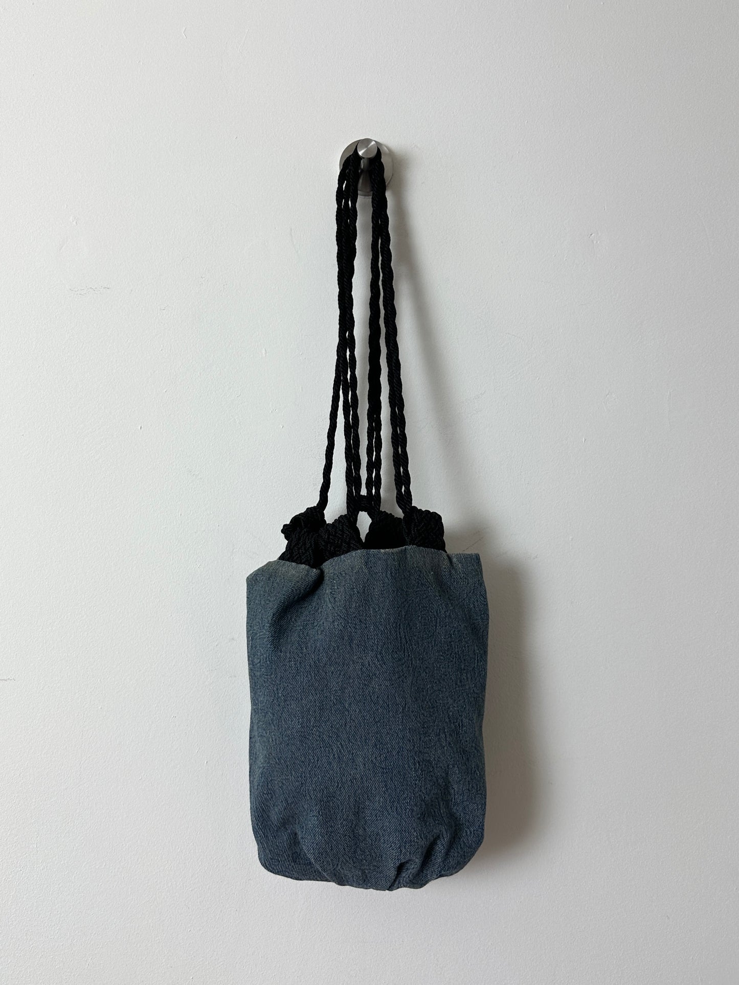 Handmade velvet bag | Black