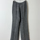 Wide leg trousers | Grey melee