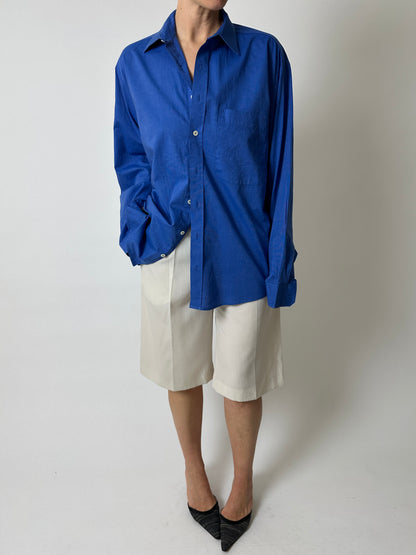 Oversized shirt | Bright blue