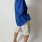 Oversized shirt | Bright blue