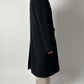 Long wool coat | Black
