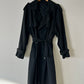 Oversized trench coat | Black