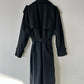 Oversized trench coat | Black