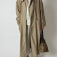 Long trench coat | Soft beige